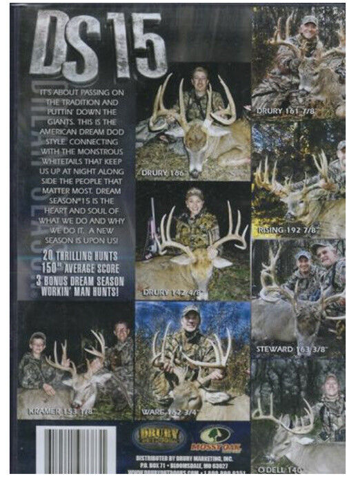 Drury Marketing 12 Drury Dream Season 15 DVD