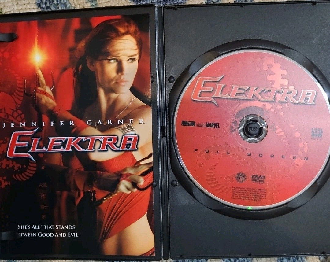 Elektra (DVD, 2005) Tested. Slim Case. Cropped Artwork