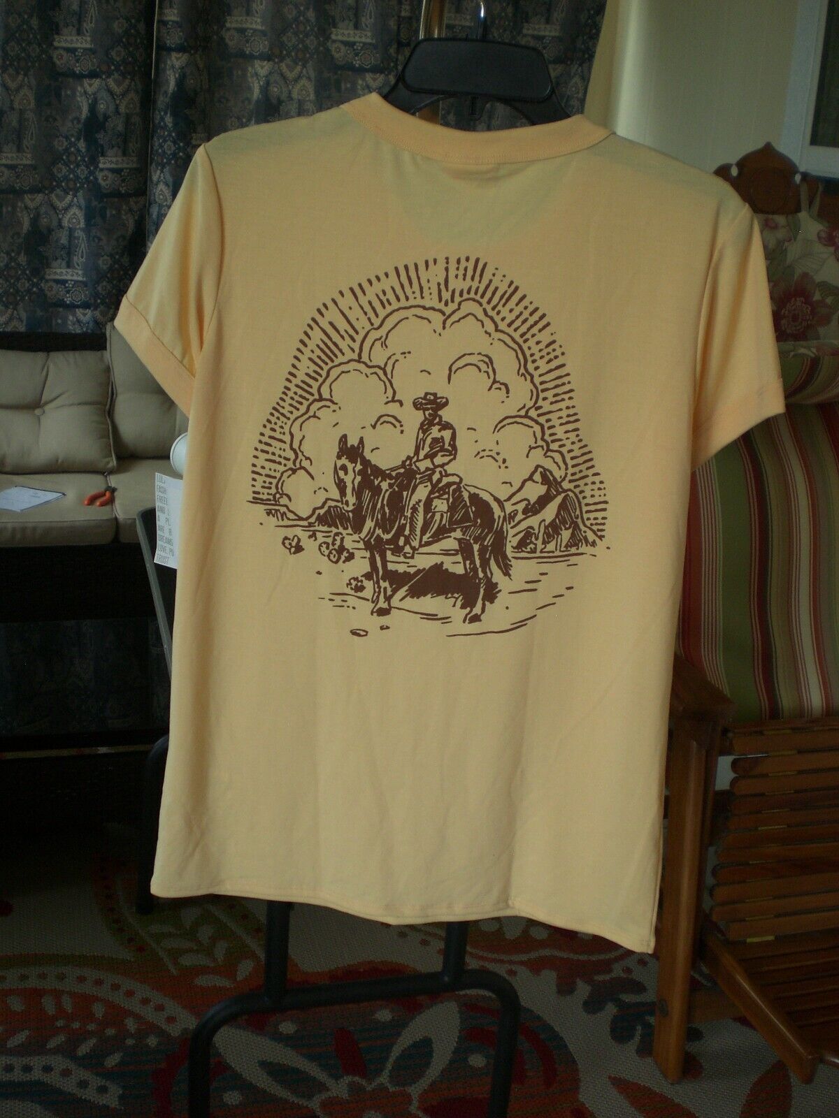 LuLaRoe NWT Cactus Cowboy Liv Shirt Top SMALL New with Tags