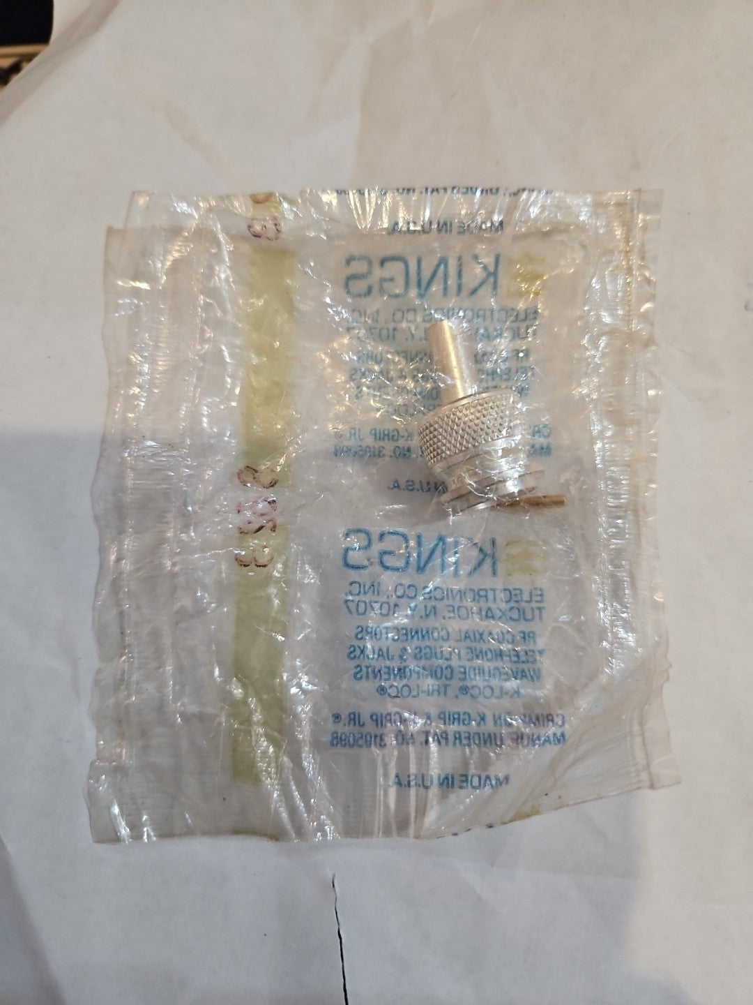 Kings 91836 M39012/26-0011 KA-59-230 BNC Connector