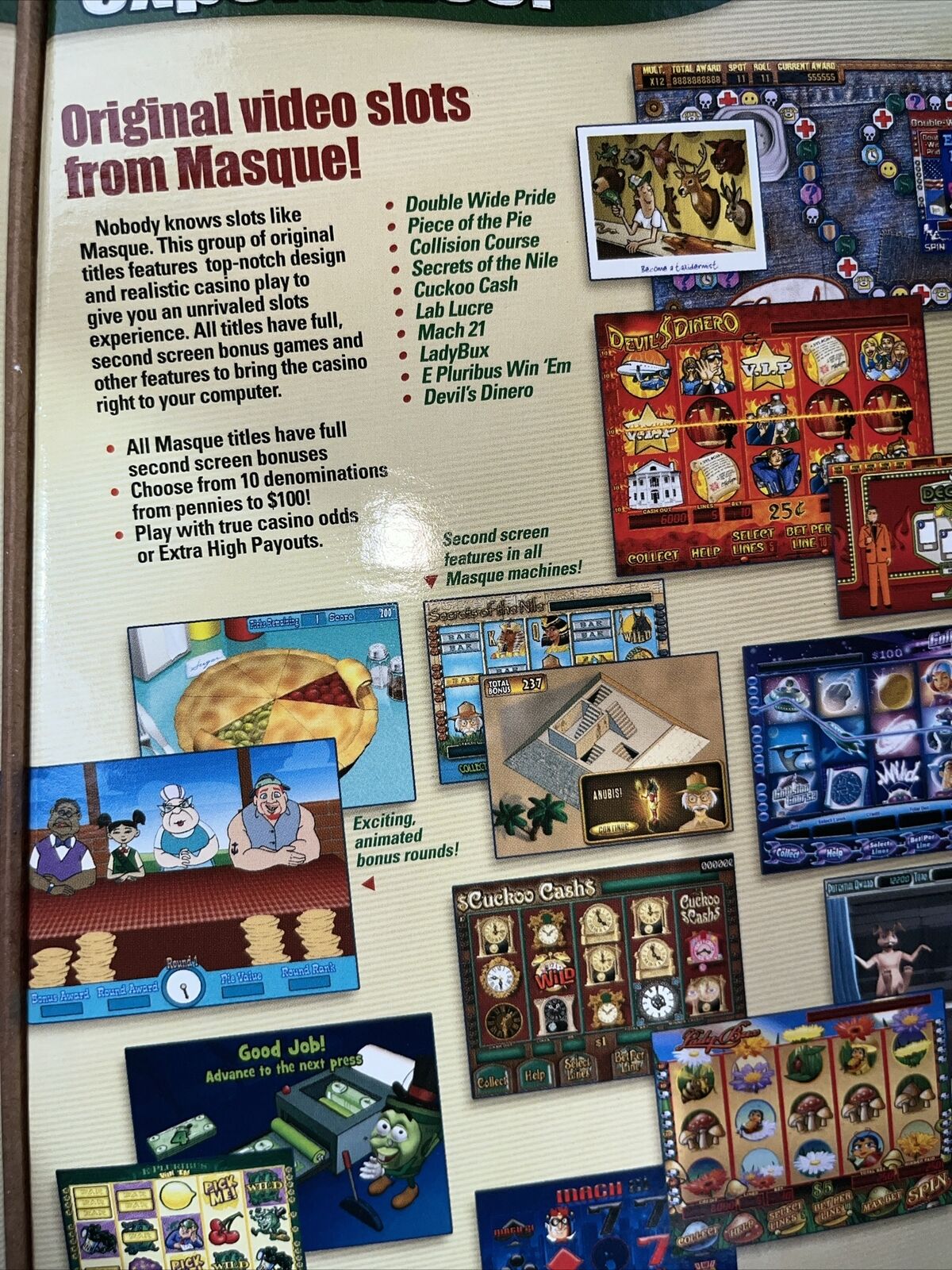Slots Featuring WMS Gaming II (Windows/Mac, 2008)