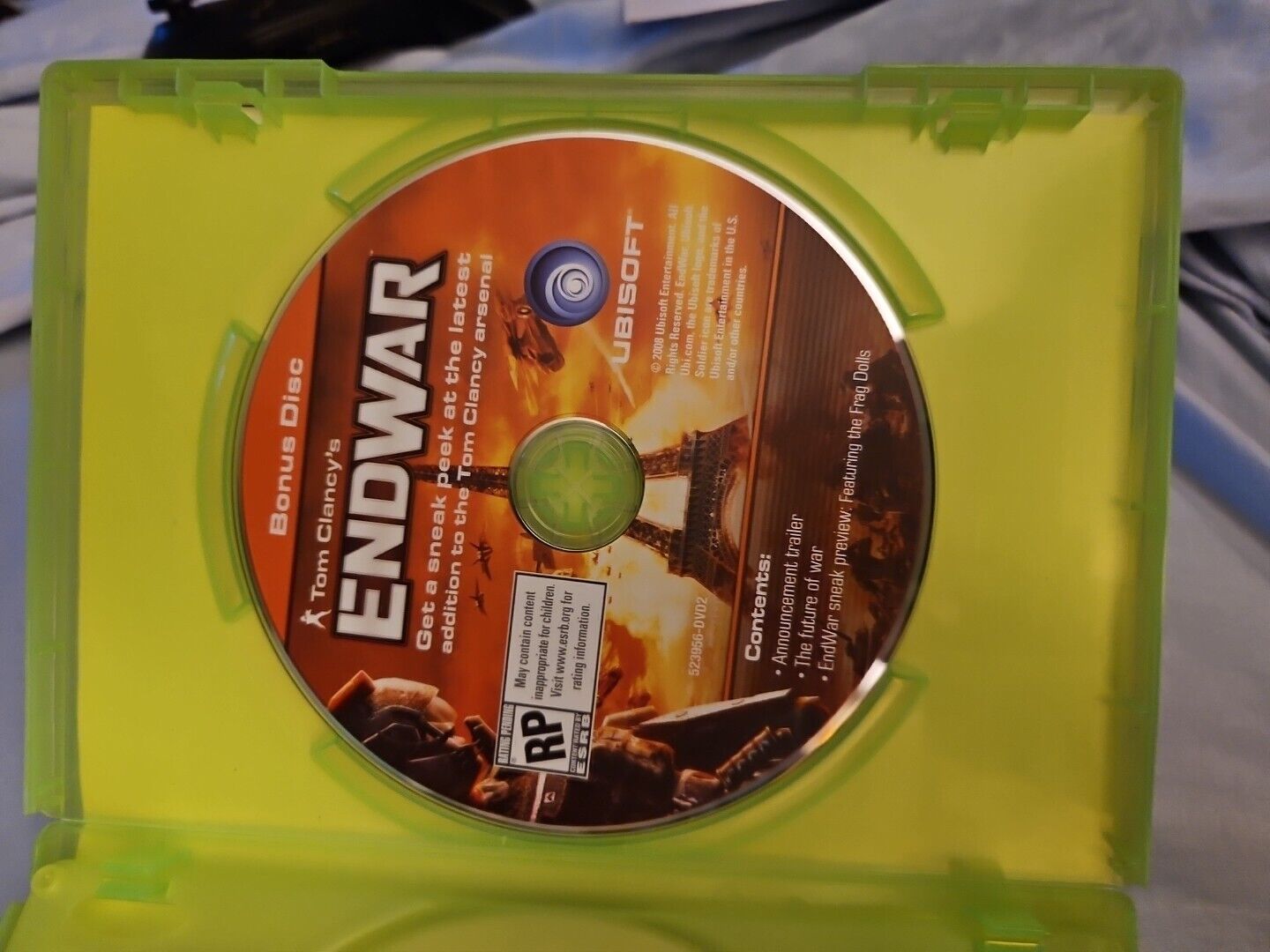 Tom Clancy's Rainbow Six: Vegas 2 + Endwar Bonus Disc (Xbox 360)
