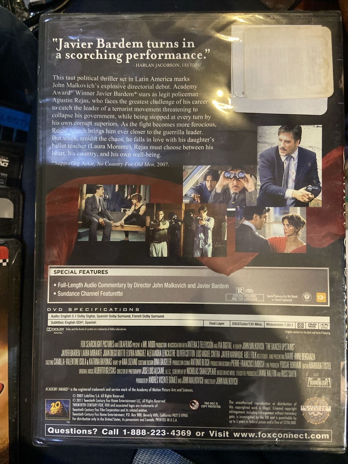 The Dancer Upstairs (DVD, 2003)