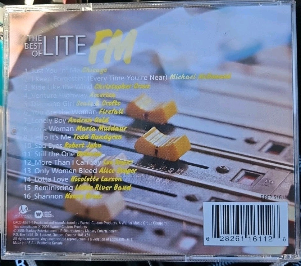 The Best Of Lite FM - Audio CD By Various -