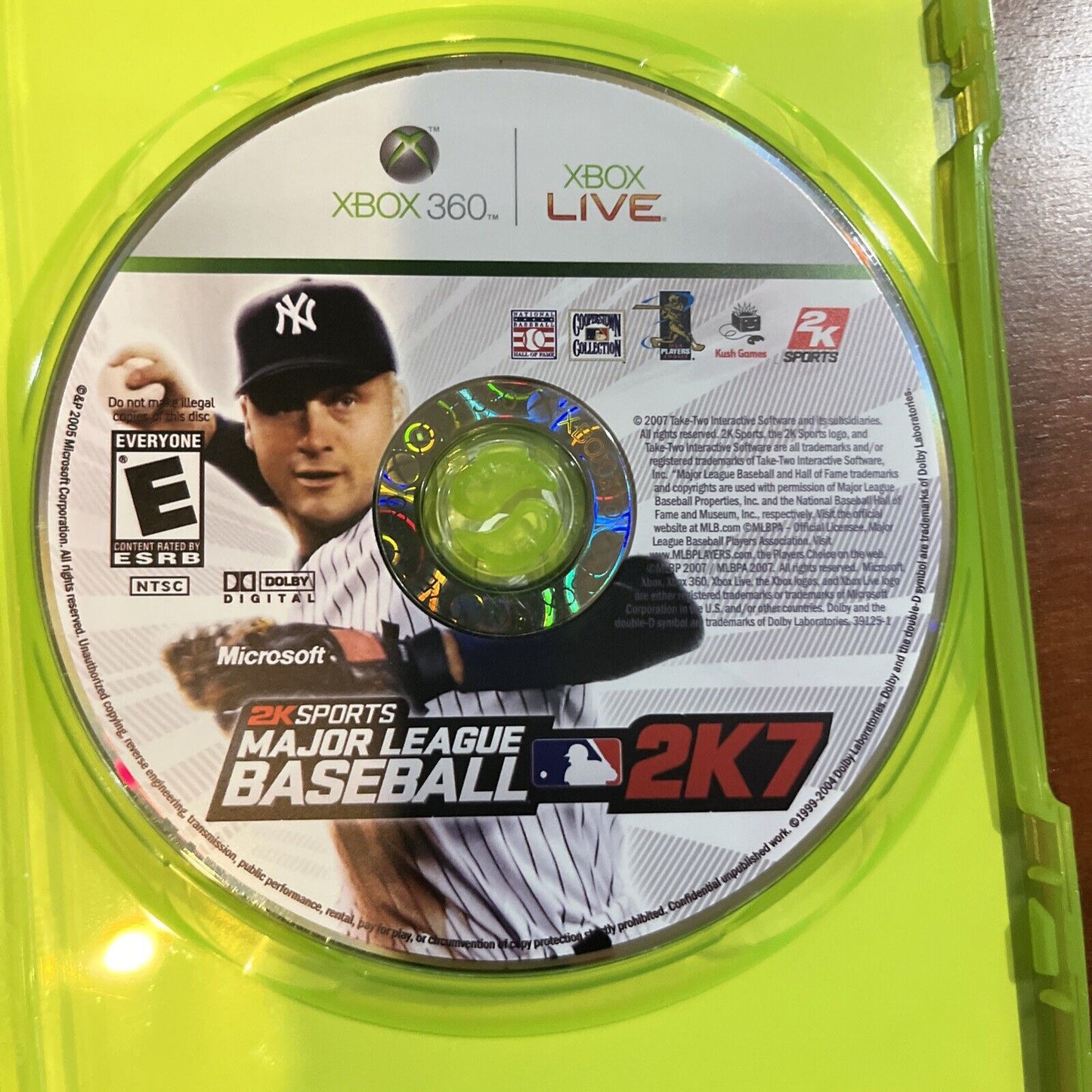 Major League Baseball 2K7 Xbox 360 CIB Complete!