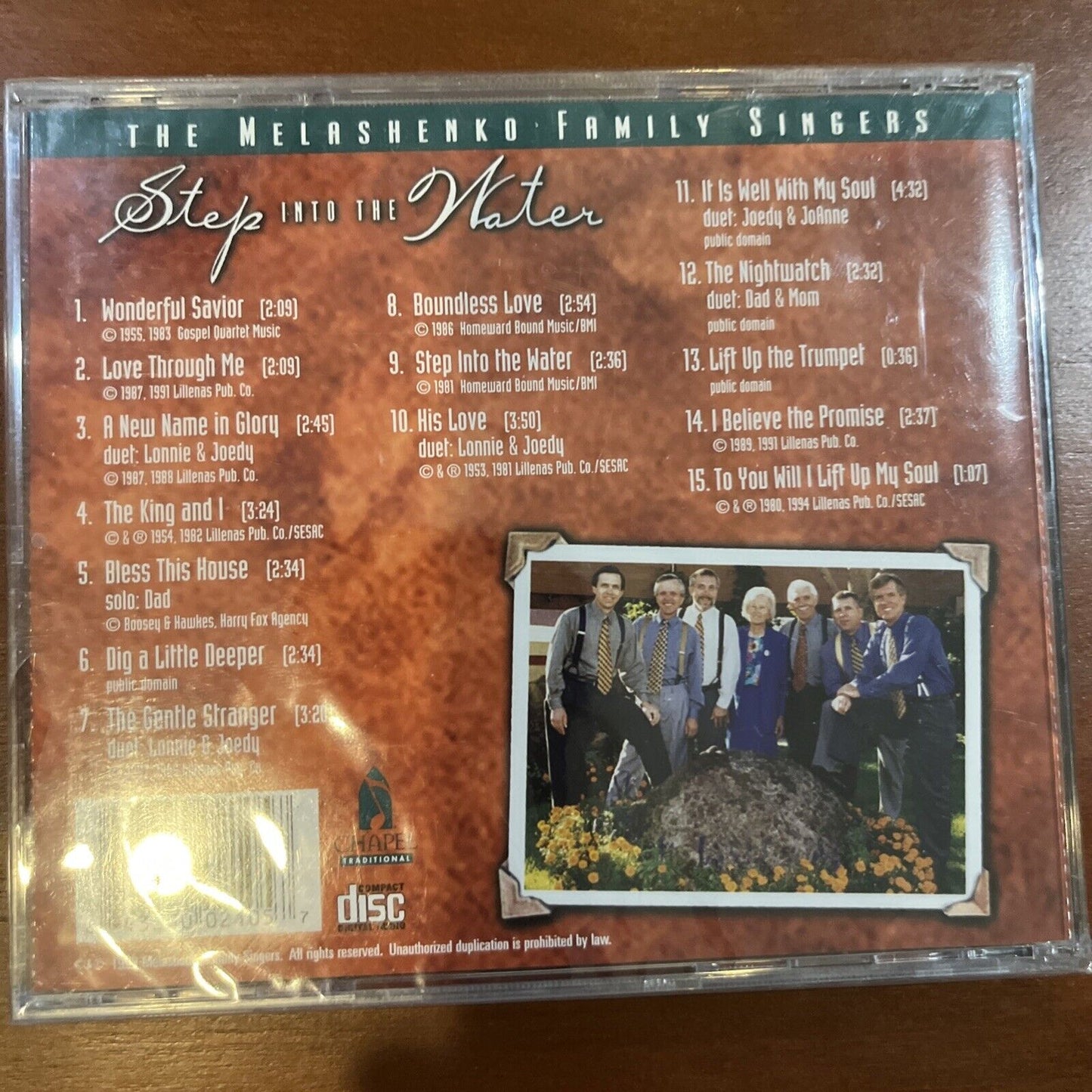 Step Into The Water - Music CD - - NEW-