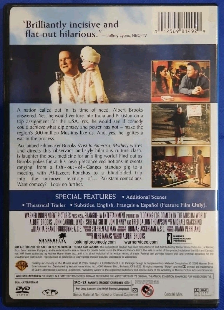 Looking for Comedy in the Muslim World (DVD) Sealed. No Digital Download