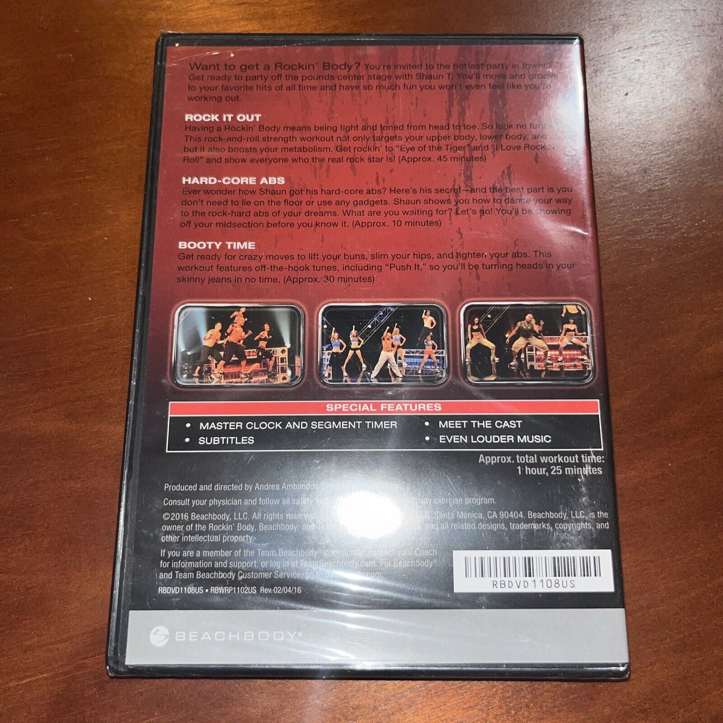 Rocking’ Body Rock It Out - Hard Core Abs - Body Time DVD