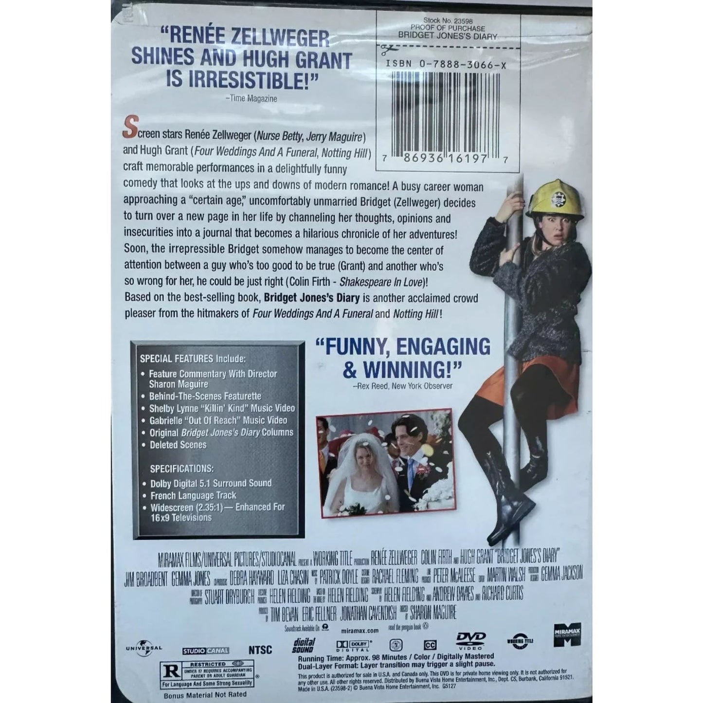 Bridget Jones's Diary (DVD) Brand New Sealed