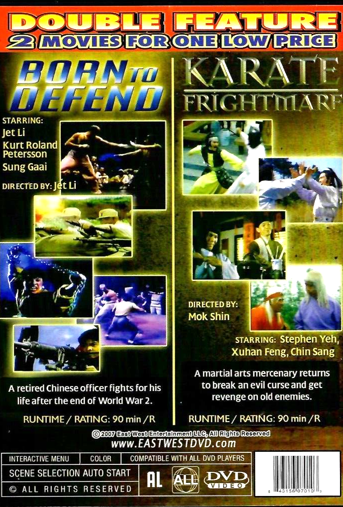 Born To Defence (DVD, 2004)