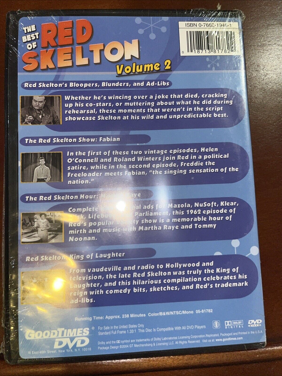 The Best of Red Skelton: Volume 2 DVD Brand New Sealed