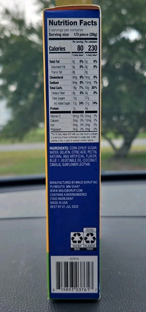 Blue Rapberry Gummy Astronaut