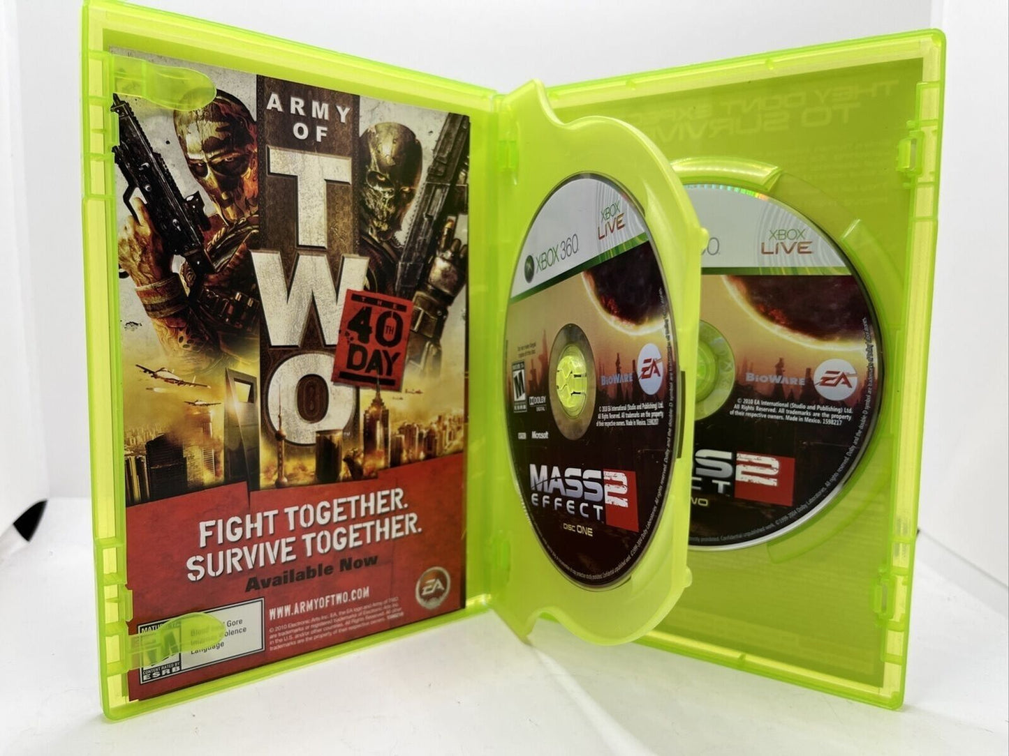 Mass Effect 2 (Microsoft Xbox 360, 2010)