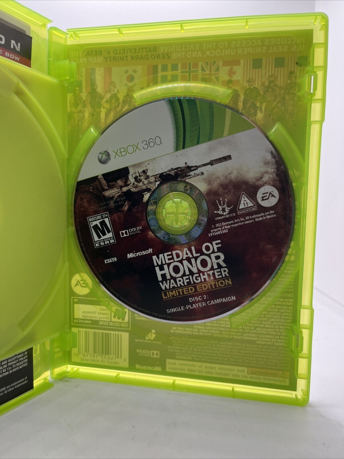 Medal of Honor: Warfighter -- Limited Edition (Microsoft Xbox 360, 2012)