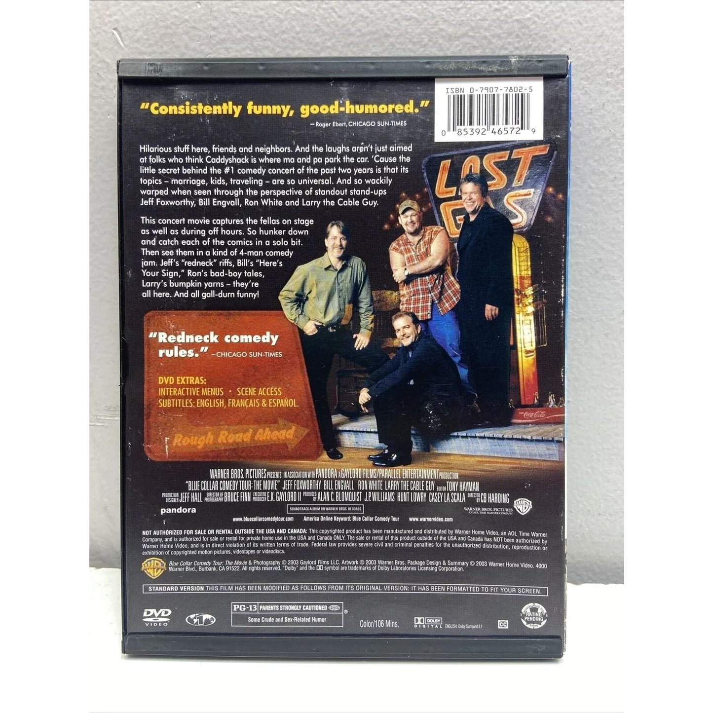 Blue Collar Comedy Tour: The Movie (DVD, 2003) Brand New