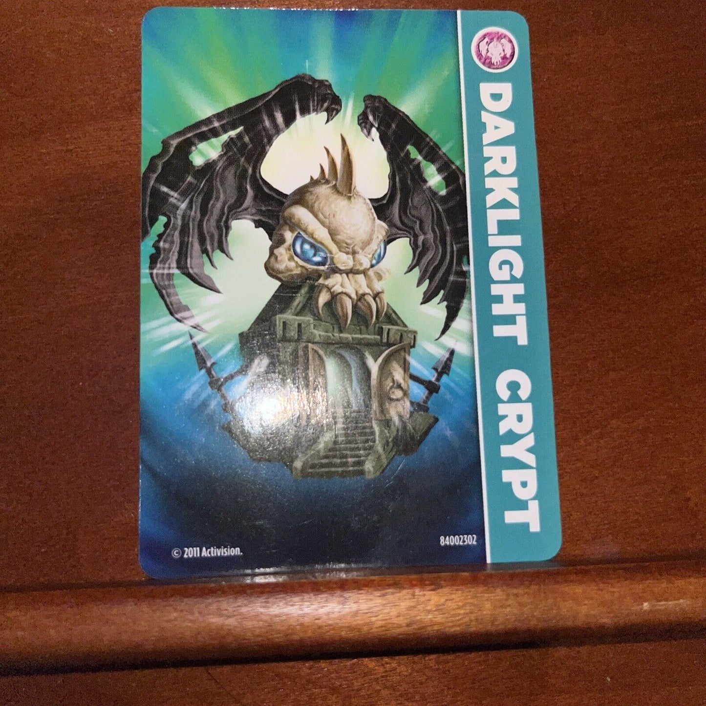 Dark light Crypt With Cards 