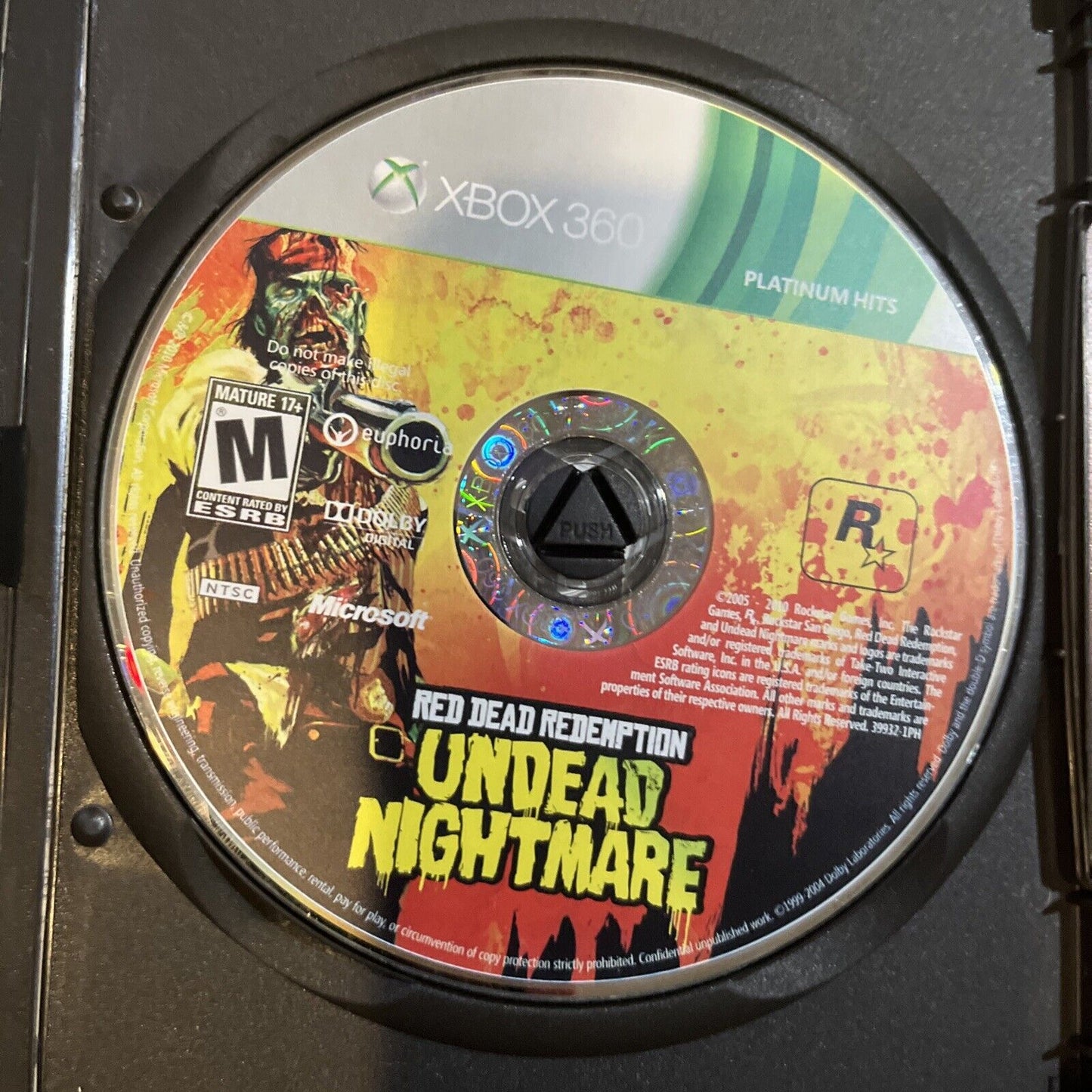 Red Dead Redemption: Undead Nightmare (Xbox 360) Tested. No Scratches.