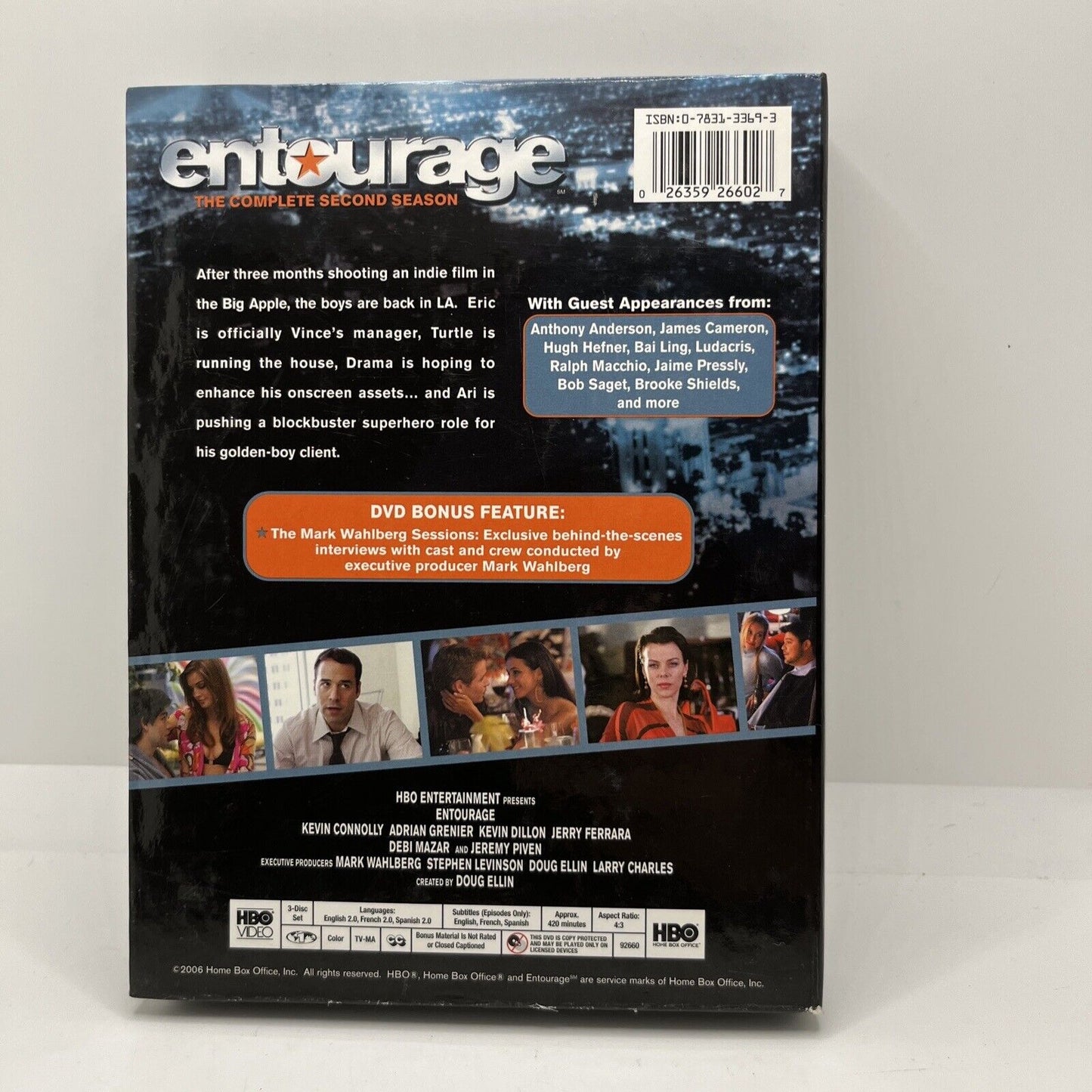 Entourage: The Complete Second Season (DVD-3 Discs) - DVD -