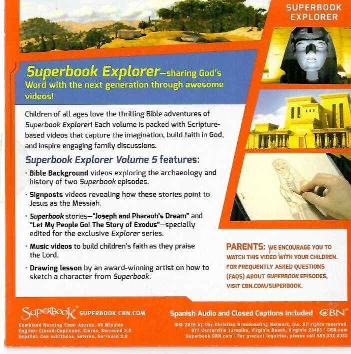 Superbook Explorer (DVD)