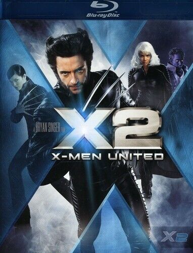 X-2: X-Men United (Blu-ray, 2003) New. No Digital Download