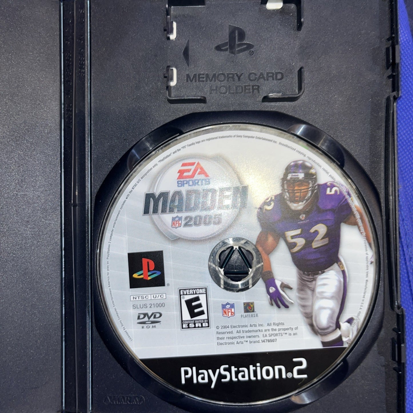 Madden NFL 2005 (PS2) Original Case + Tested Disc