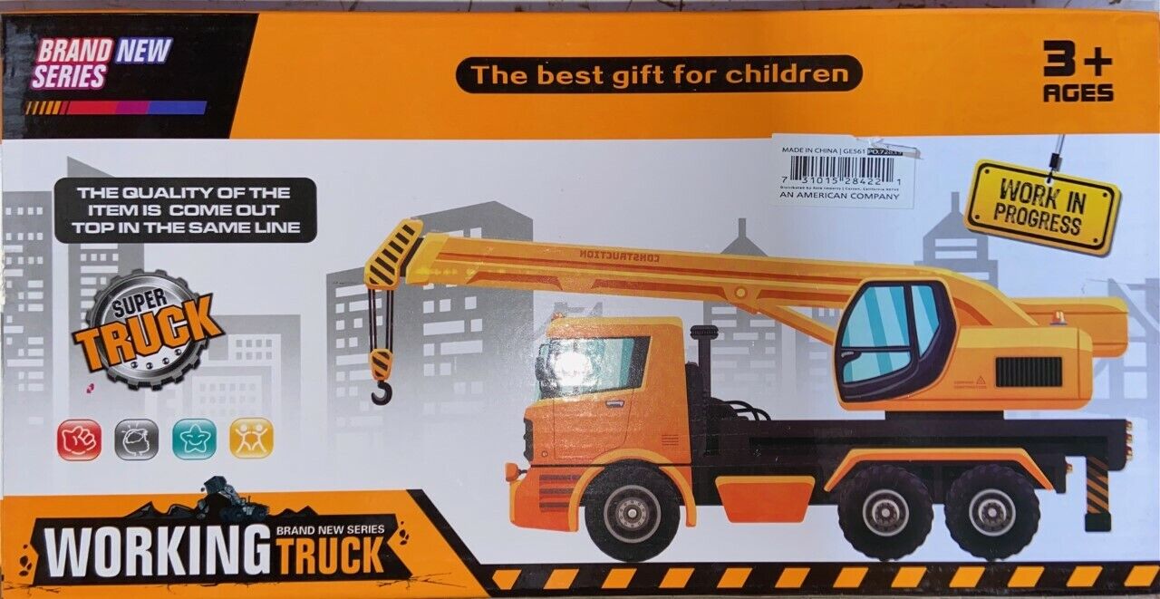 Brand New Series "Under Construction" Dump Truck - BRAND NEW