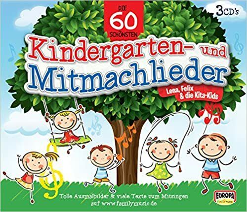 Die 60 Shoensten Kindergarten und Mitcachlieder (CD)