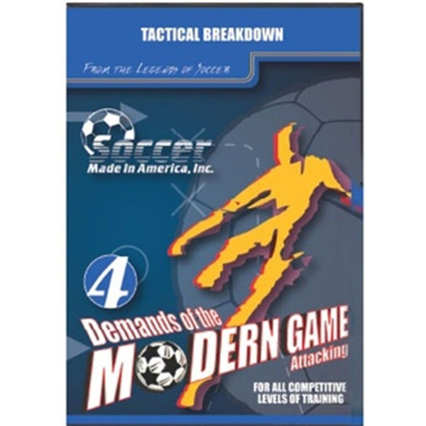 Demands of the Modern Game: Attacking - Soccer Made In America (DVD) Brand New