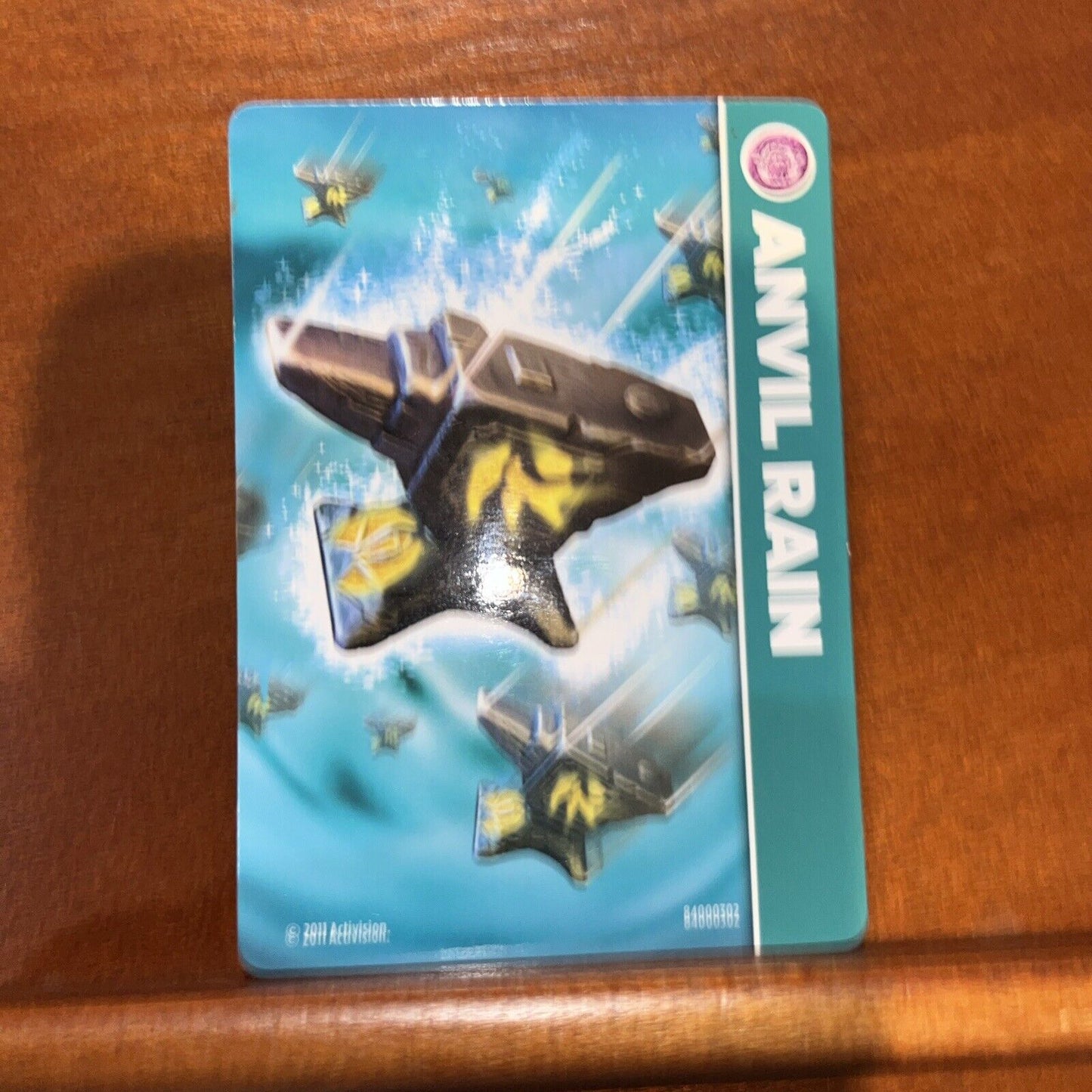 Skylanders anvilrain With Card 