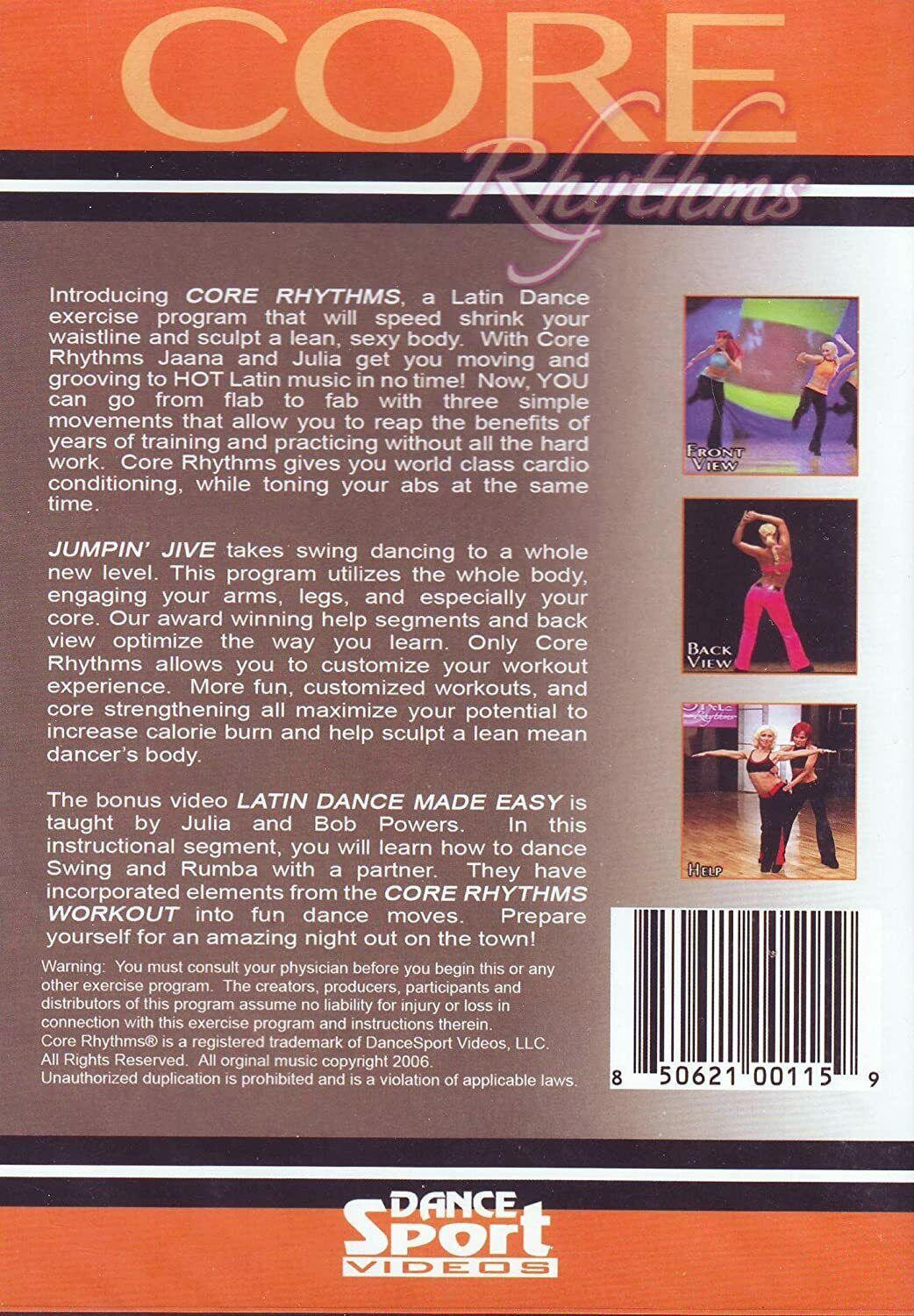 Core Rhythms Dance Exercise Program: Jumpin Jive (DVD)