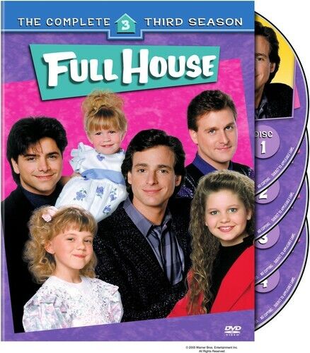 Full House: the Complete Third Season (DVD, 1989) Tested