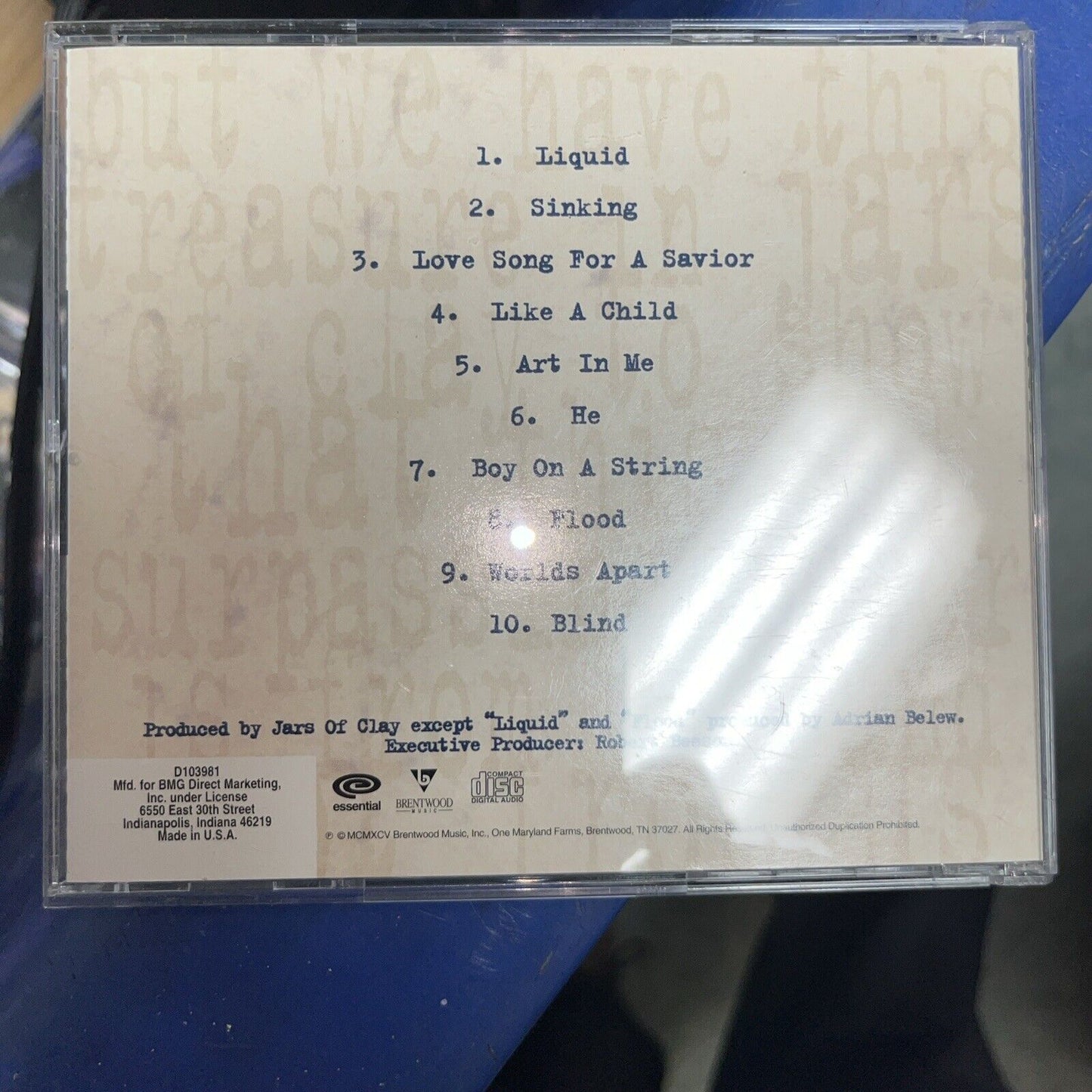 Frail: Jars of Clay CD Essential