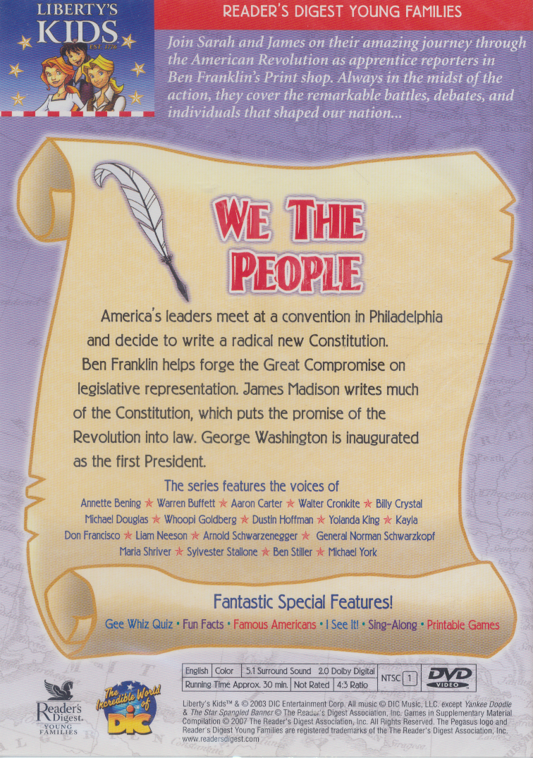 Liberty Kids: We the People (DVD)