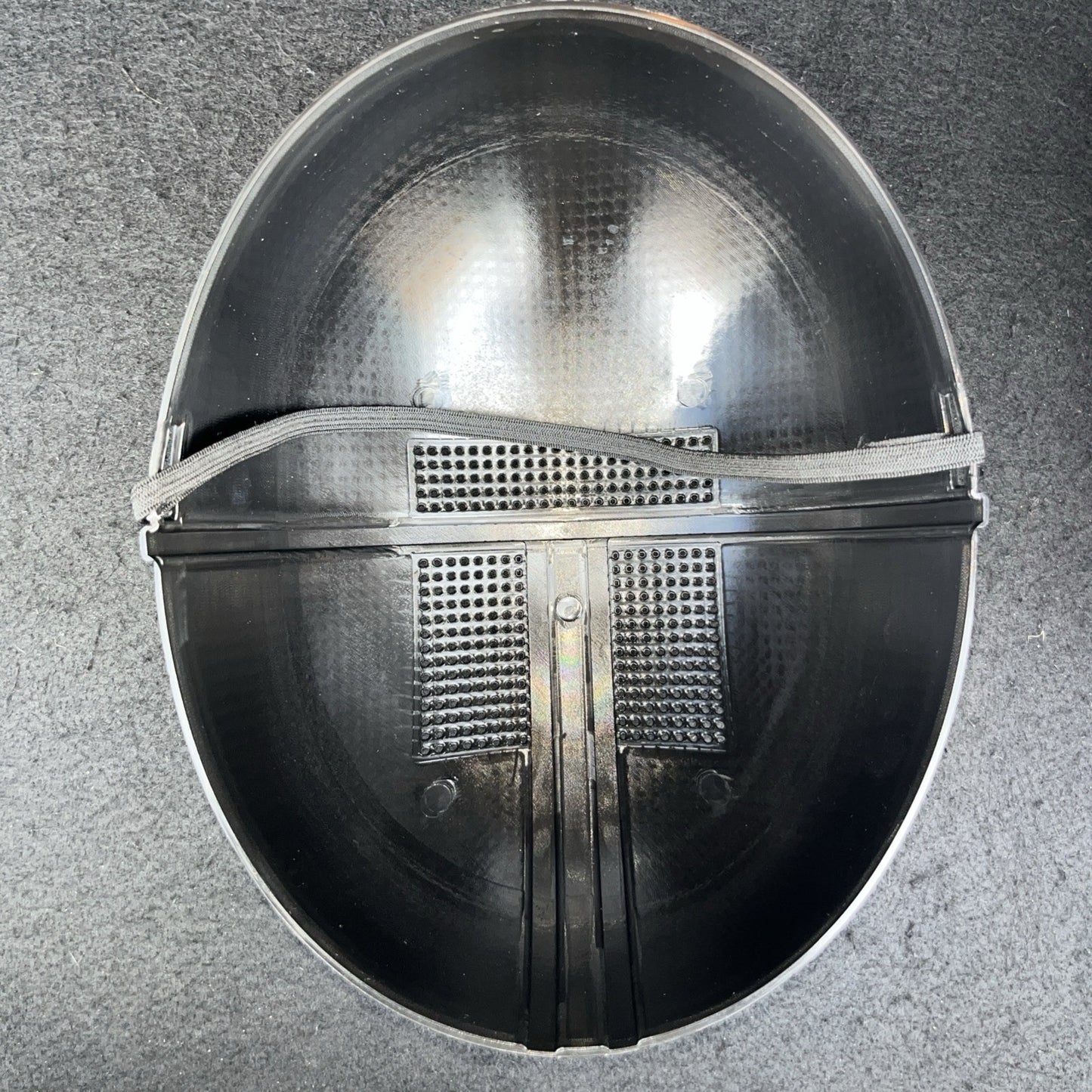 Black Squid Game Inspired Circle Plastic Costume Mask for Adults Teens | Manager