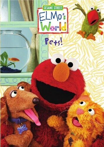 Elmo's World: Pets! (DVD, 2006) Tested. No Scratches. New Case
