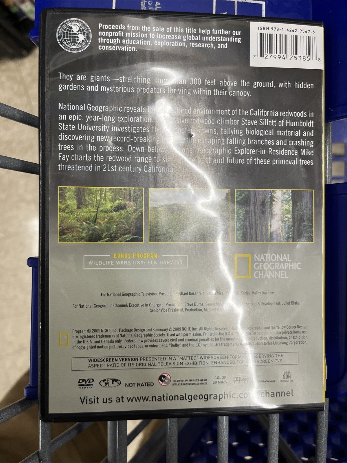 National Geographic: Climbing Redwood Giants (DVD, 2009) NEW