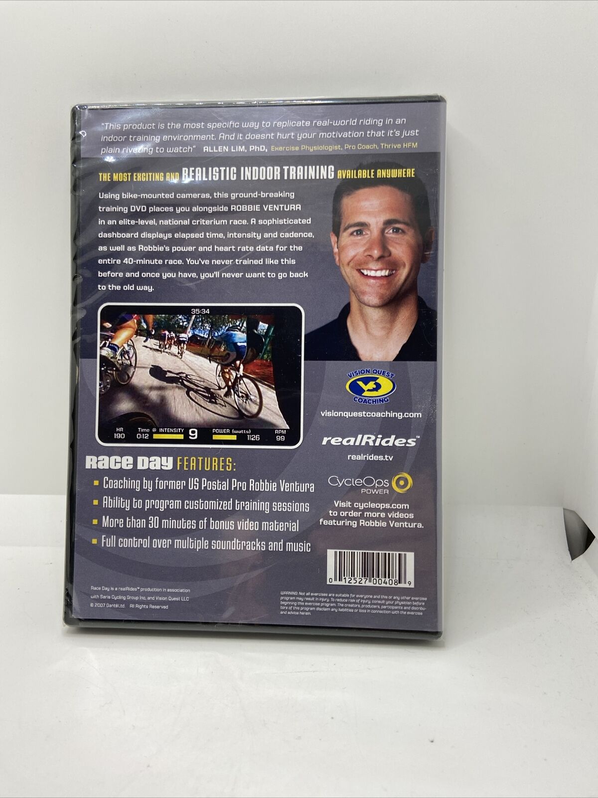 Real Rides: Race Day With Robbie Ventura (DVD, 2006)