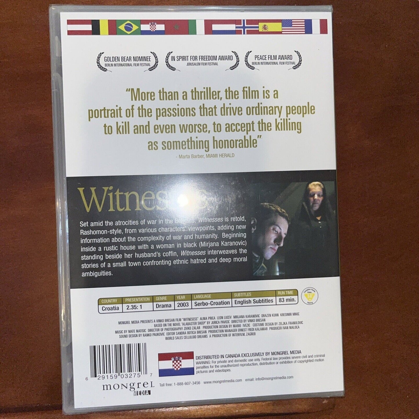 Witnesses - Portraits Of Passions That Kill Leon Lucev, Alma Prica