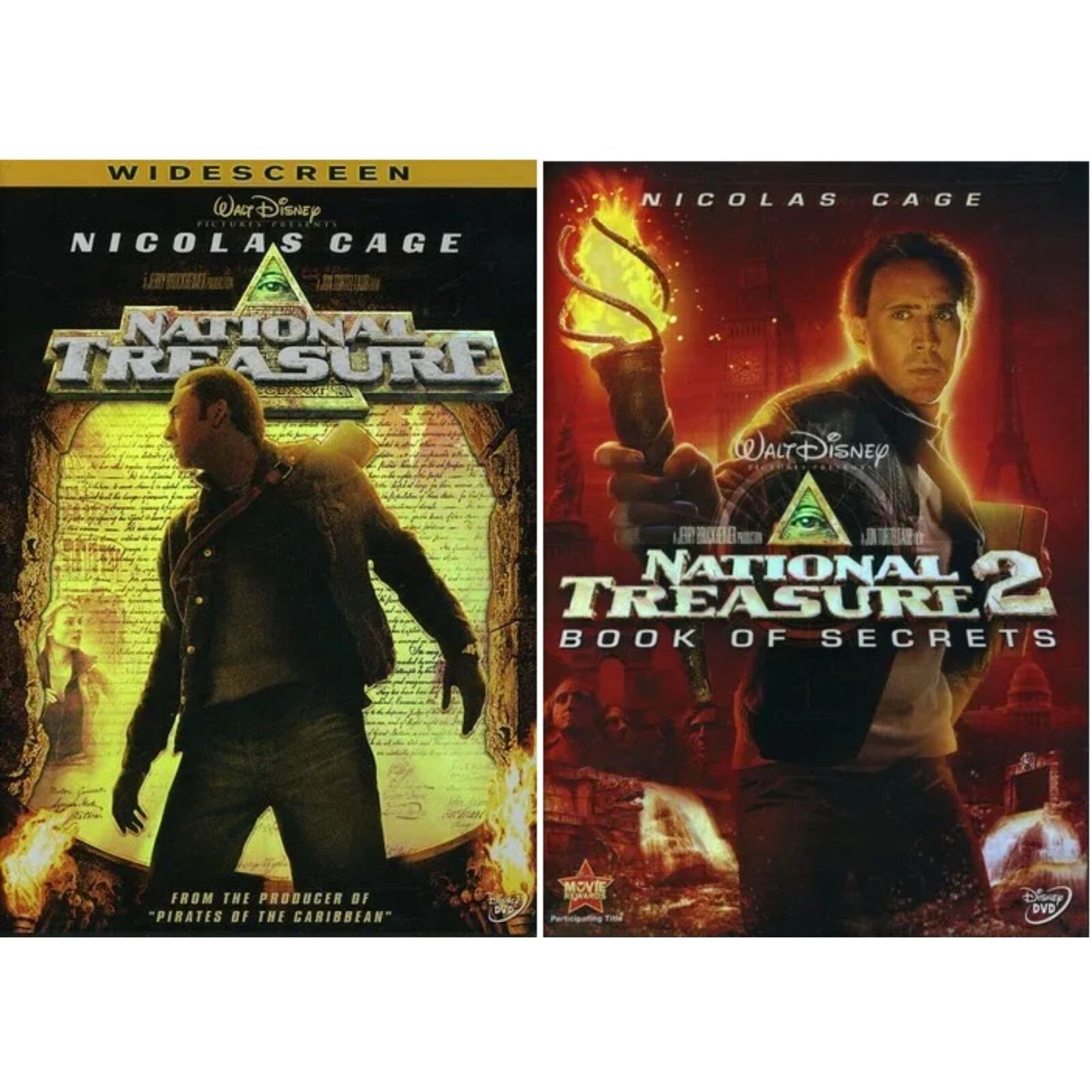 National Treasure & National Treasure 2: Book of Secrets (DVD) Brand New Sealed