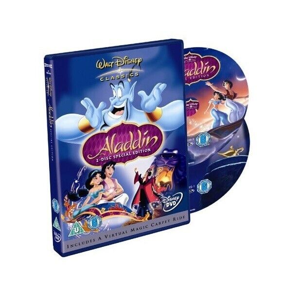 Aladdin (DVD) Scott Weinger Robin Williams Linda Larkin Jonathan Freeman