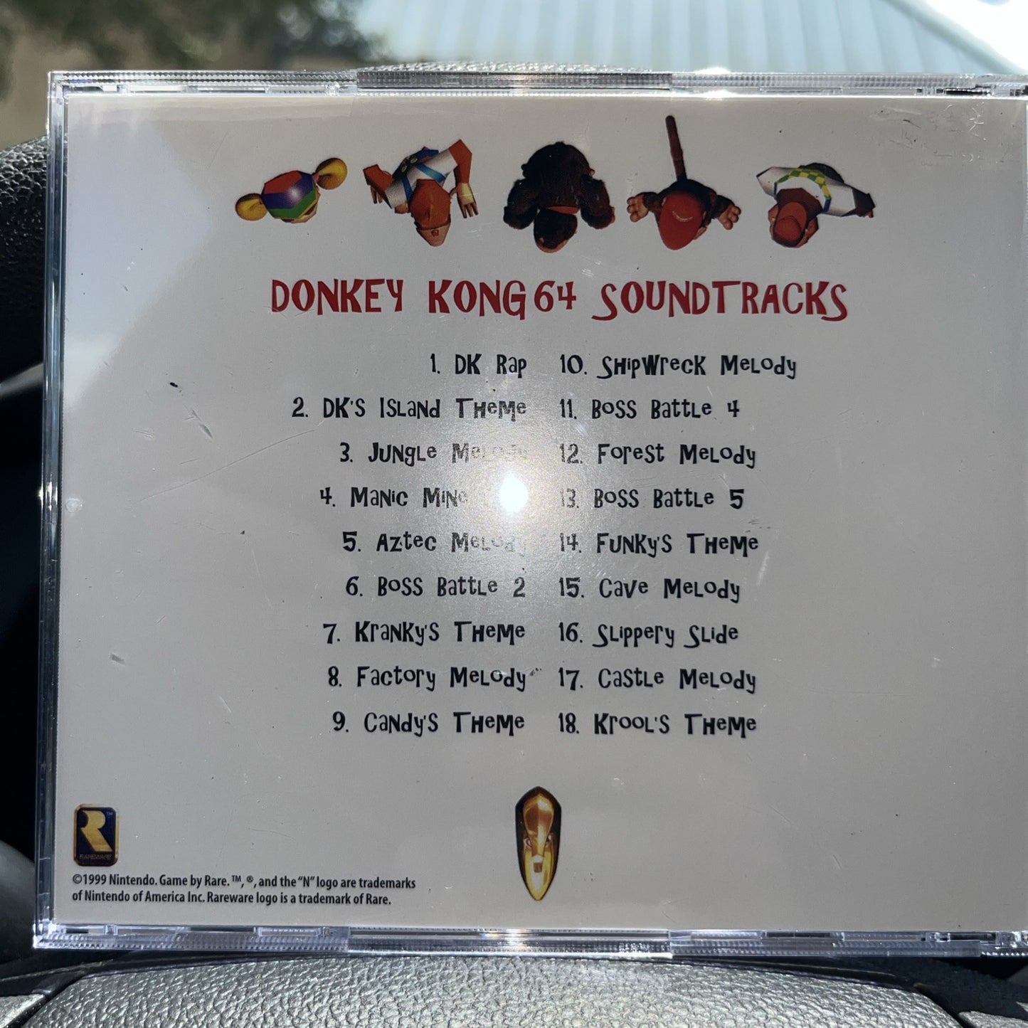 Donkey Kong 64 Soundtrack CD