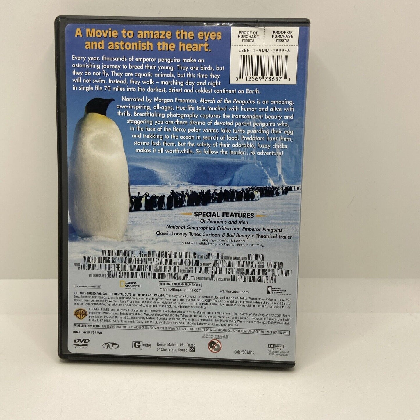 March of the Penguins (DVD, 2005)