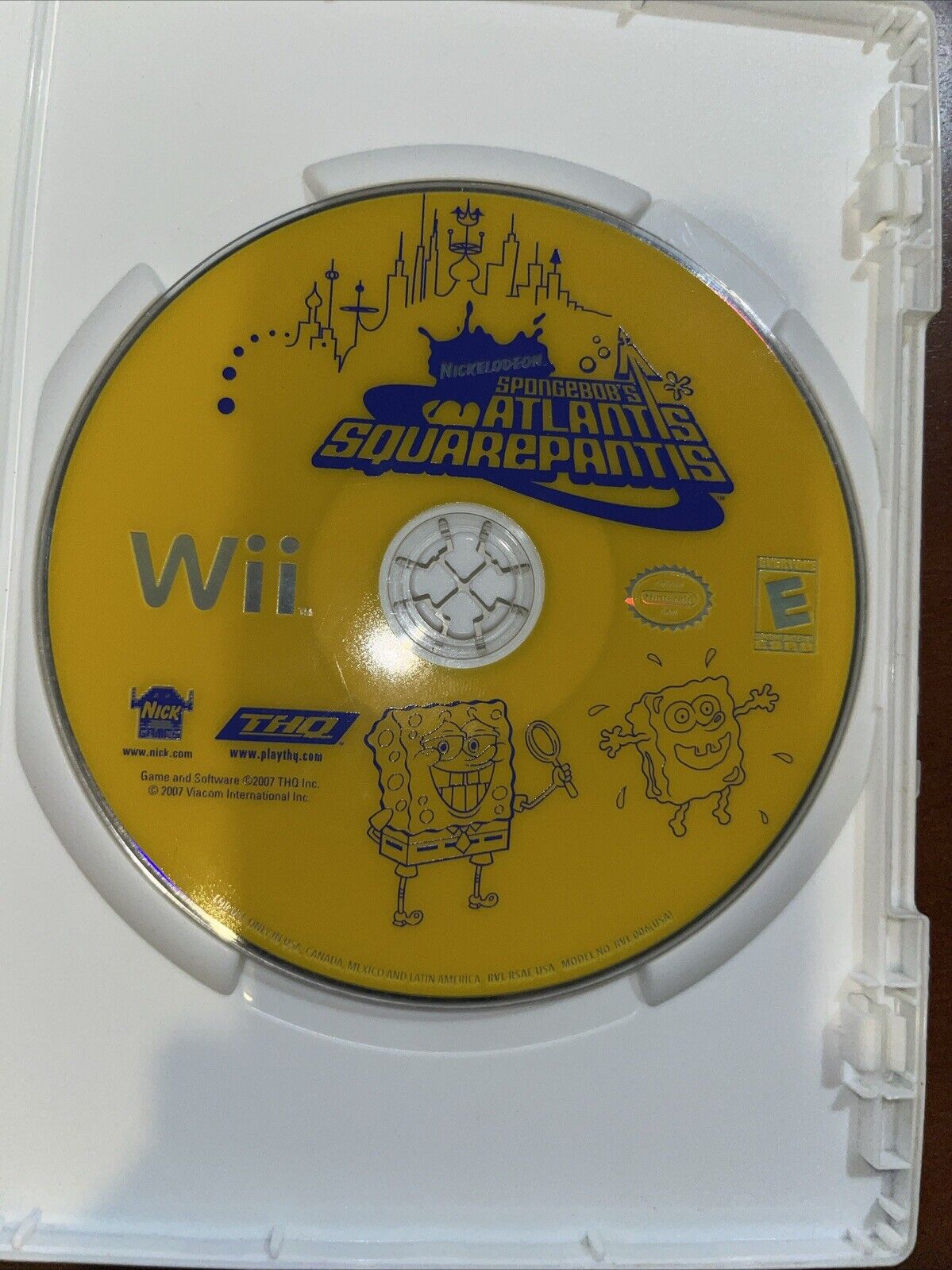 SpongeBob's Atlantis SquarePantis (Nintendo Wii)