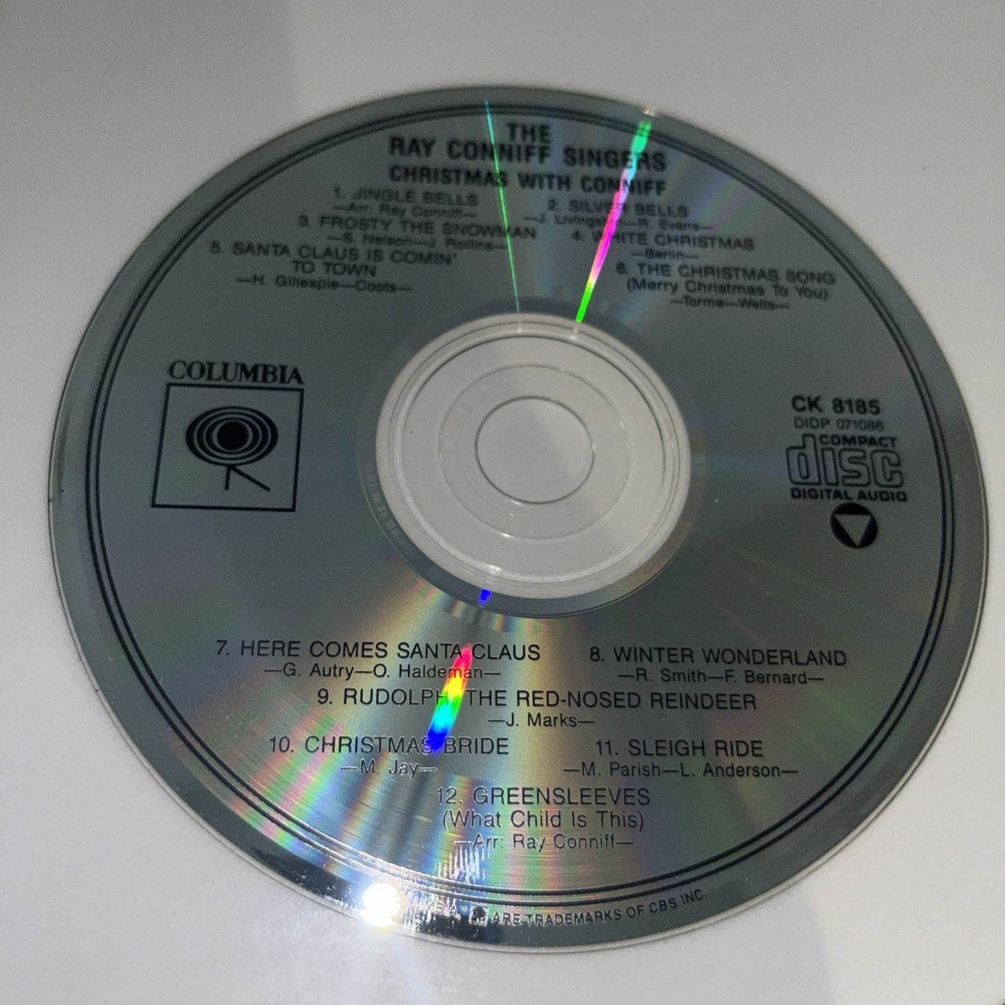 The Ray Conniff Singers Christmas With Conniff (CD) Disc Only