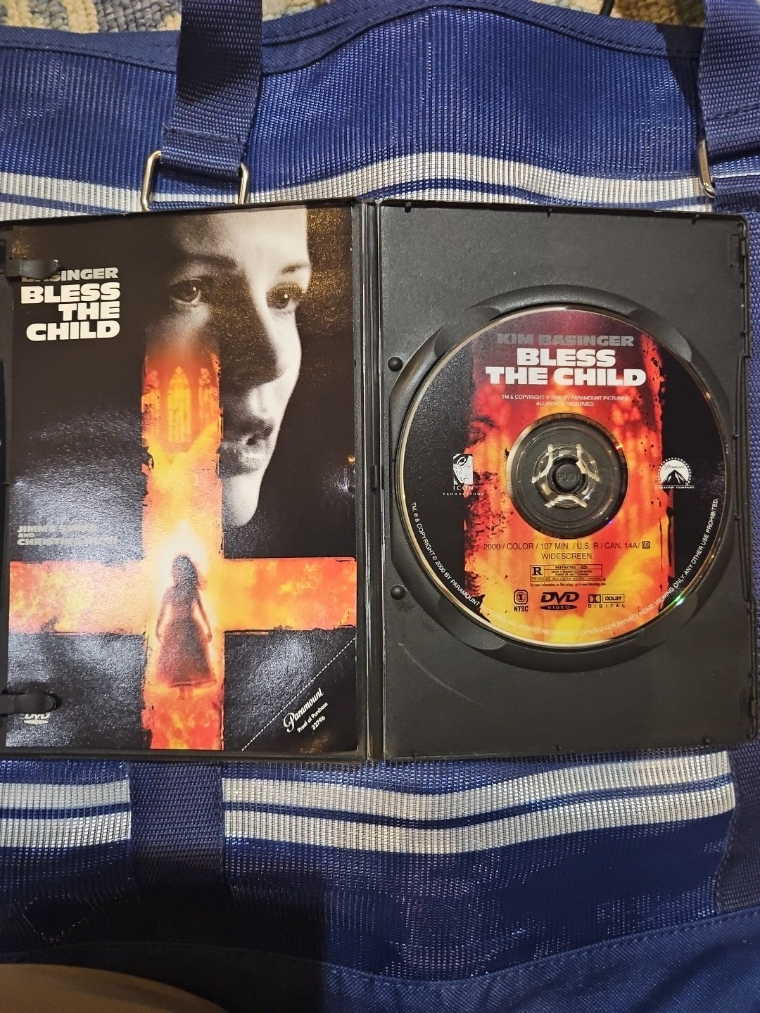 Bless the Child (DVD, 2001) Slim case tested cropped artwork