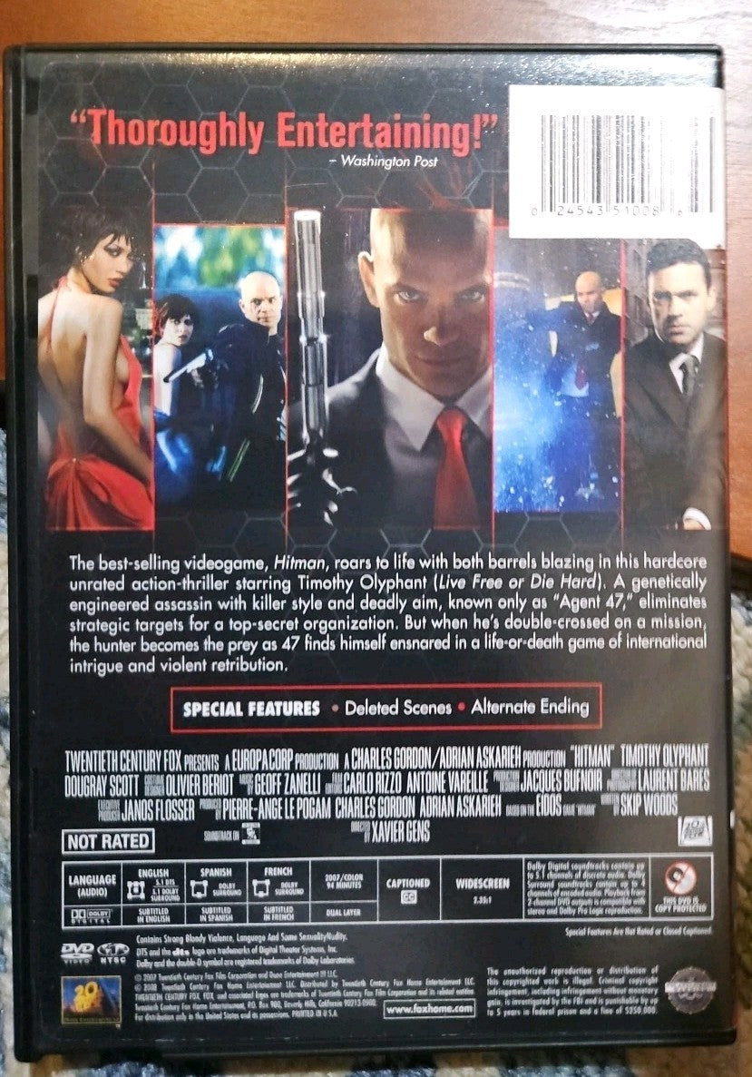 Hitman (Unrated) (DVD) (New)