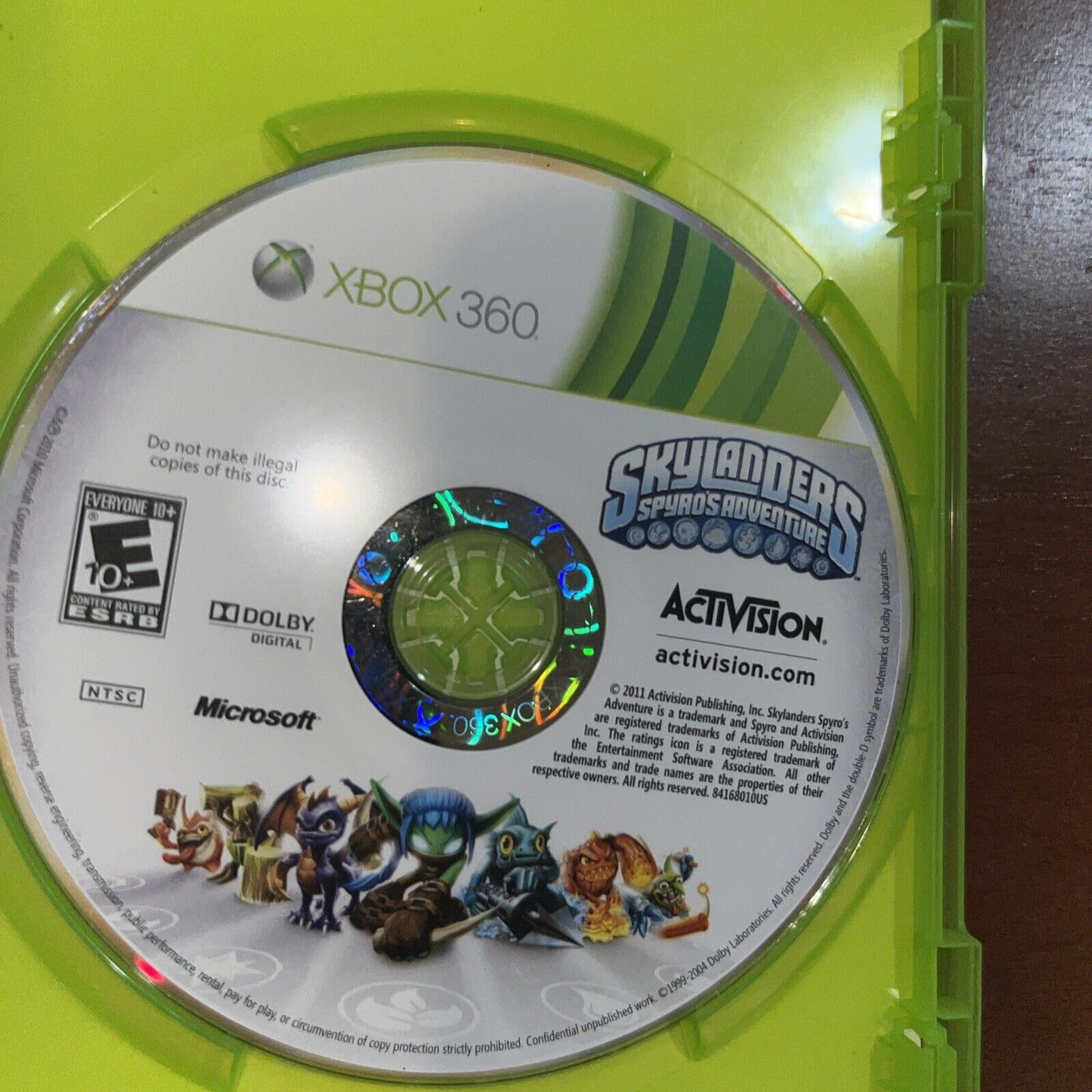 Skylanders Spyro's Adventure - Xbox 360 Game Only