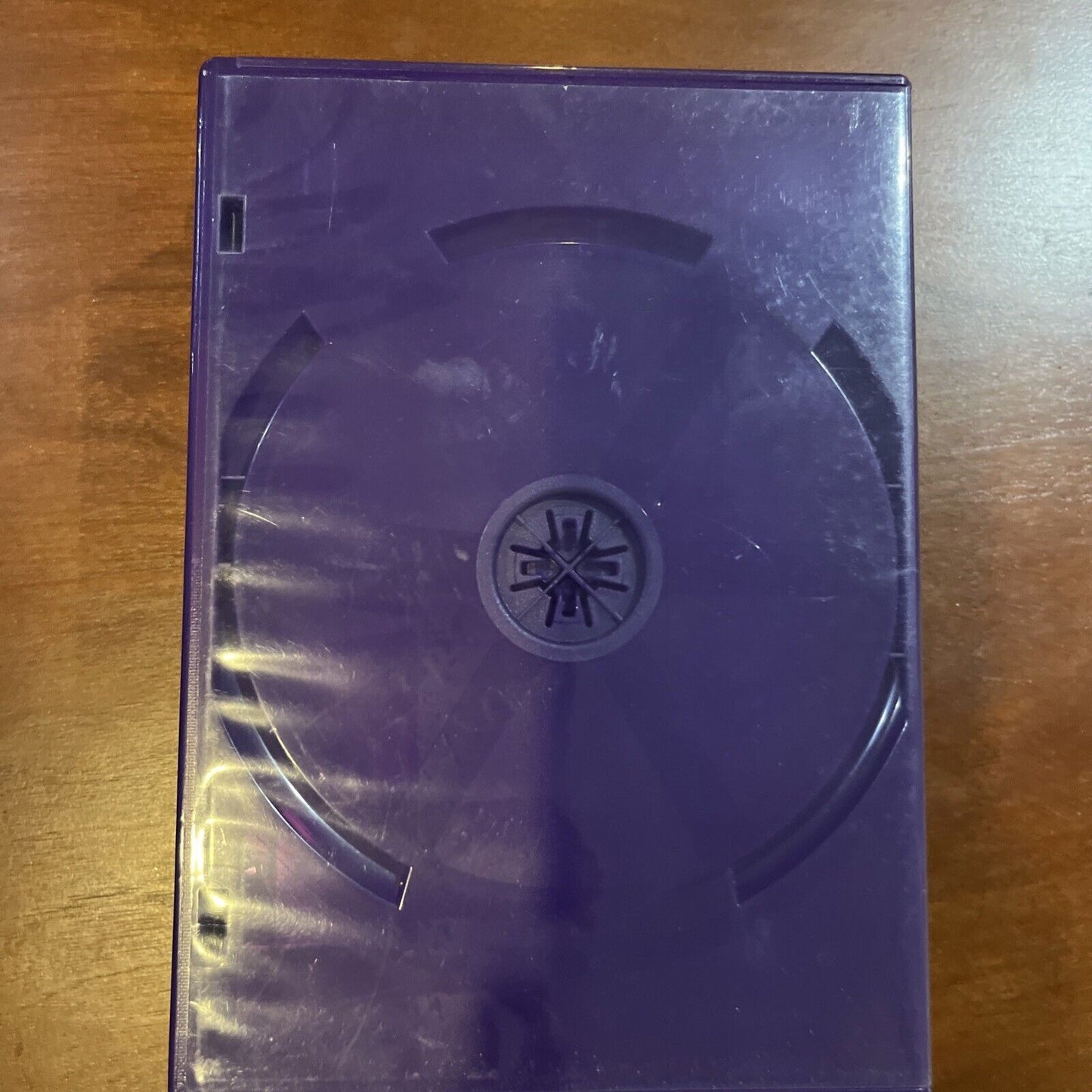Qty = 4 Used DVD / XBOX 360 Kinect Cases. Undamaged - Purple