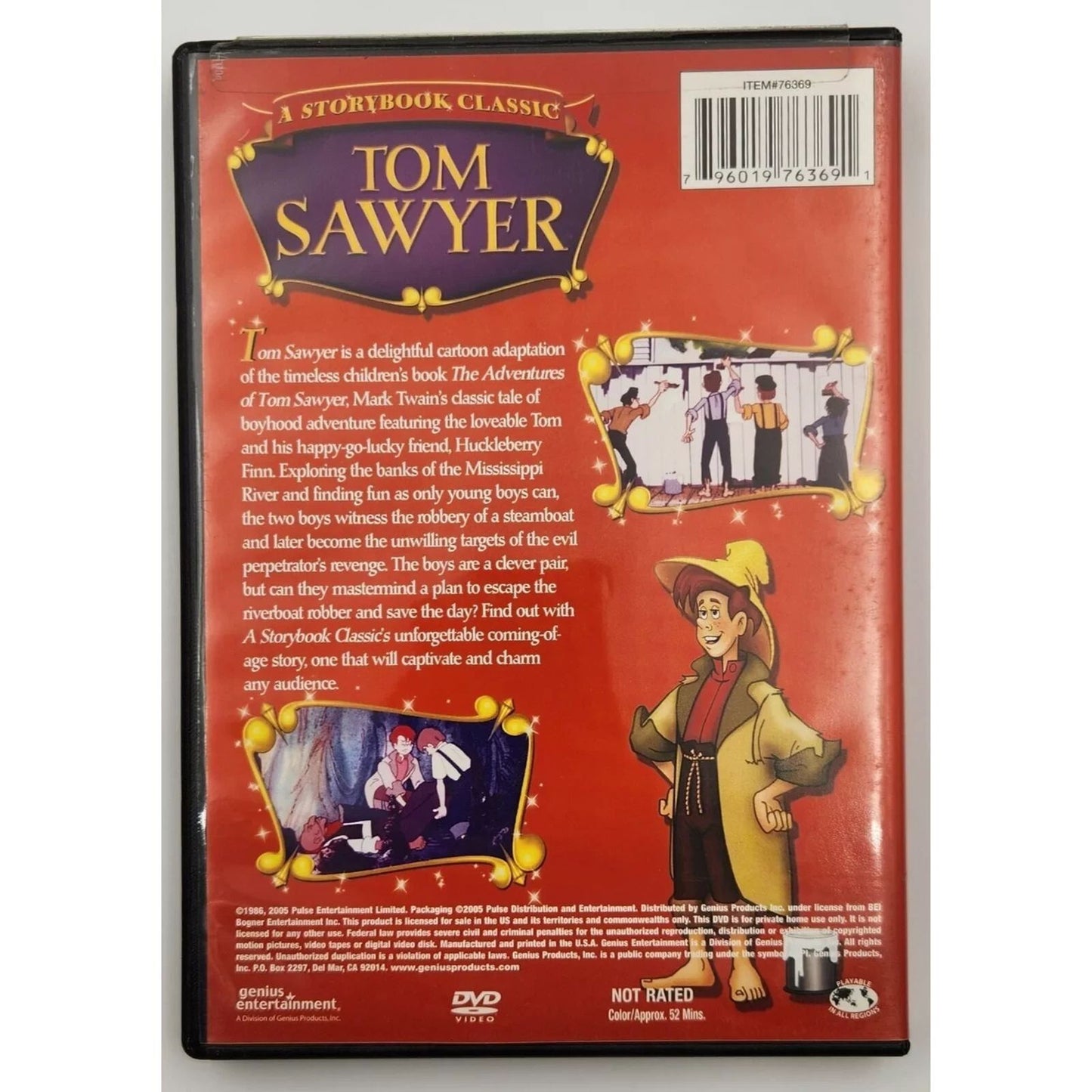 Tom Sawyer (DVD) Brand New Sealed