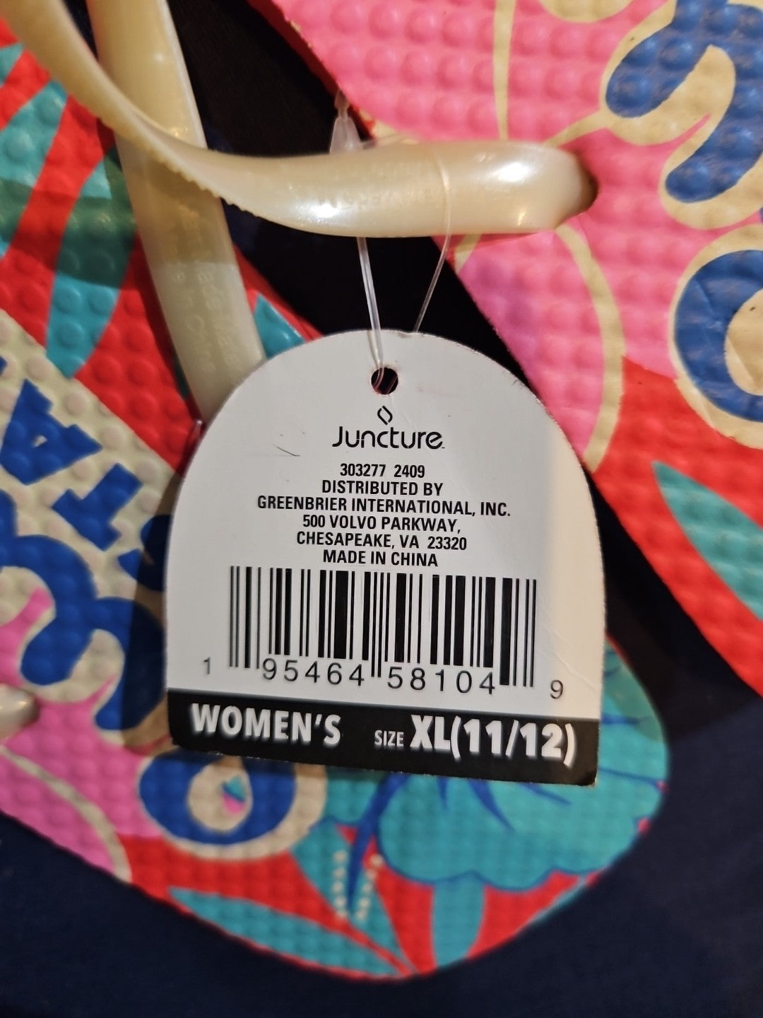 Juncture Women's 11/12 Flip Flops / Sandals